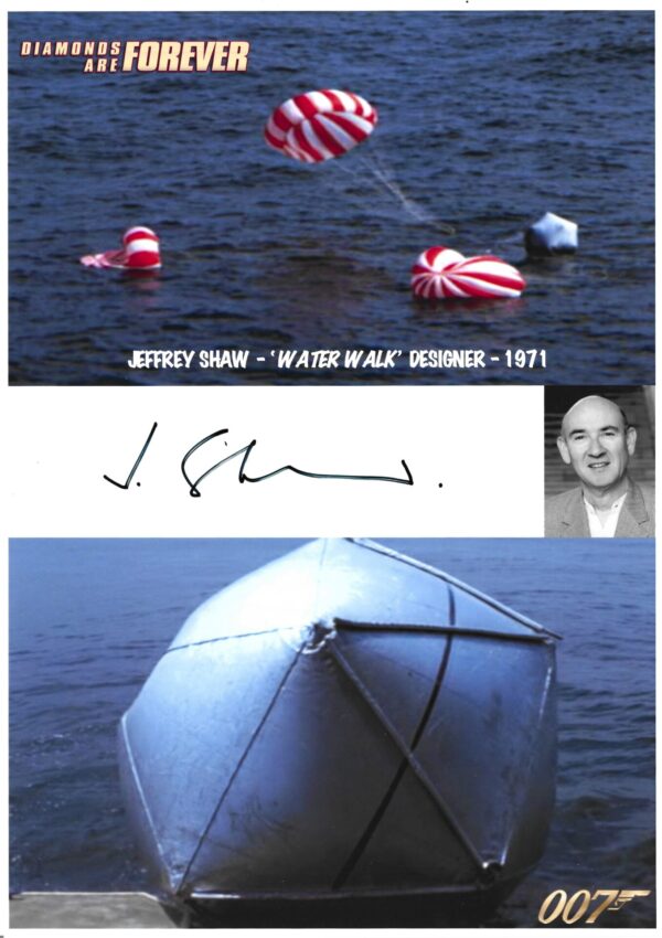 Jeffrey Shaw - 'Water Walk' Designer - "DAF"