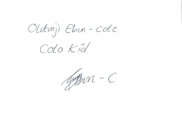 Olutunji Ebun-Cole - Cola Kid - "Casino Royale" (2006)