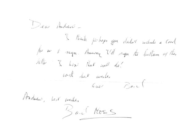 Basil Moss - Submarine Executive Officer - "YOLT"