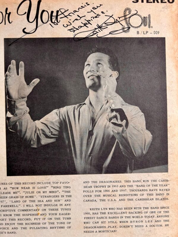 Keith Lyn - Singer at Puss-Feller's & Opening Title Performer "Dr. No"