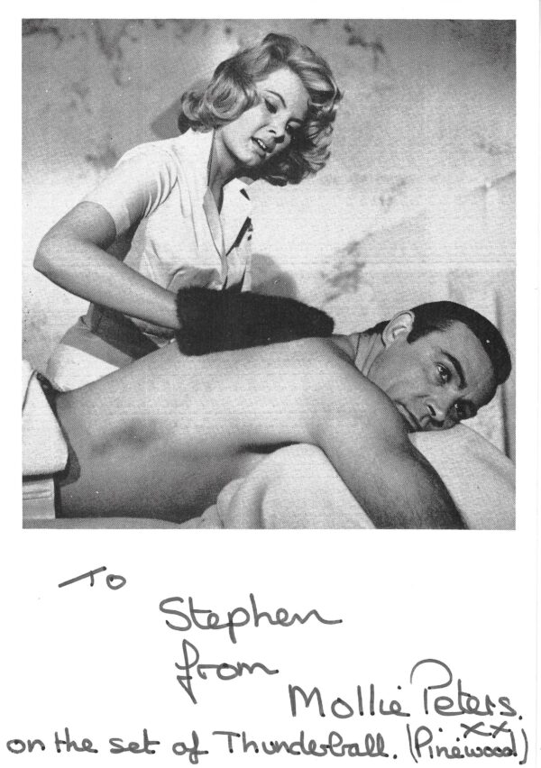 Mollie Peters - Patricia Fearing - "Thunderball"