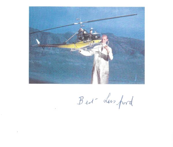 Albert J. Luxford - Special Effects Technician - "From Russia With Love" + Others