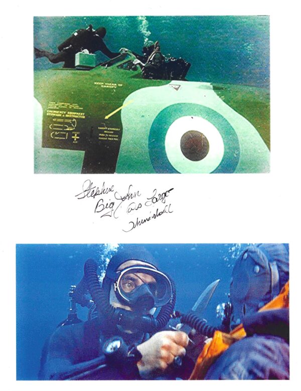 John 'Big John' McLaughlin - Dive Master & Stunt Double - "Thunderball"