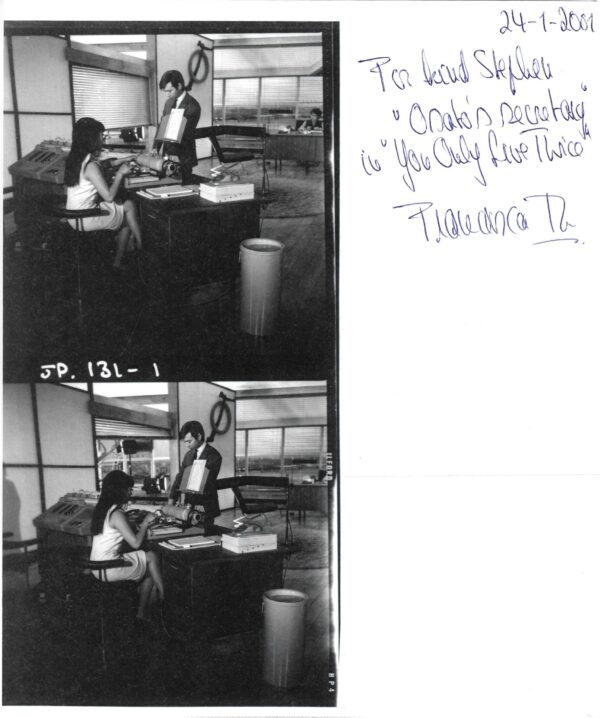 Francisca Tu - Osato's Secretary - "You Only Live Twice"