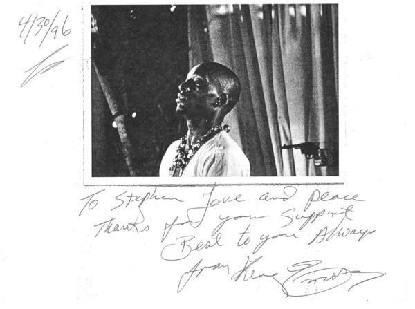 King Errisson - Bongo Player - "Thunderball"