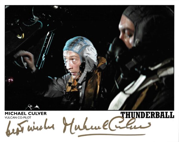 Michael Culver - Vulcan Co-Pilot - "Thunderball"