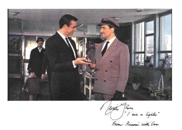 Neville Jason - Kerim's Chauffeur - "From Russia With Love"