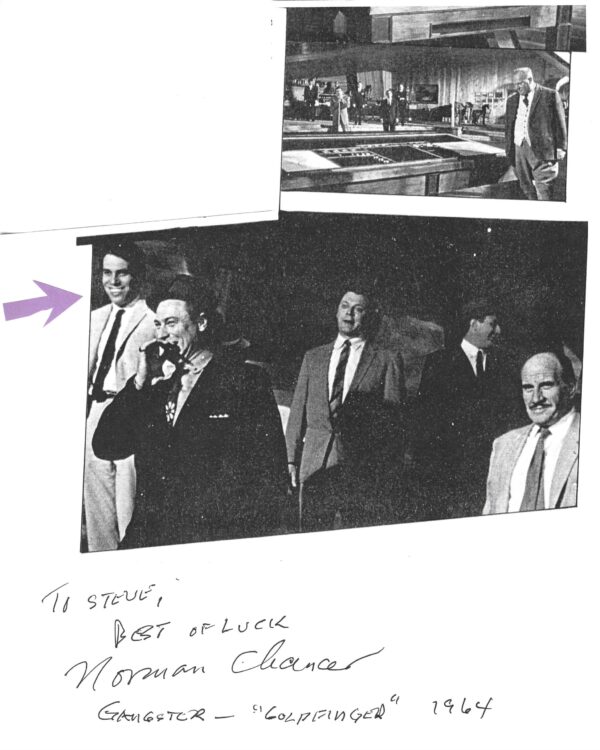 Norman Chancer - Gangster - "Goldfinger"