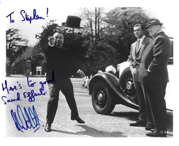 Norman Wanstall - Dubbing Editor - "Goldfinger"