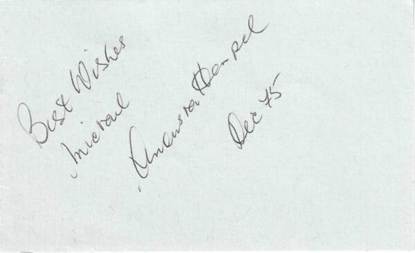 Anouska Hempel - The Australian Girl - "OHMSS"