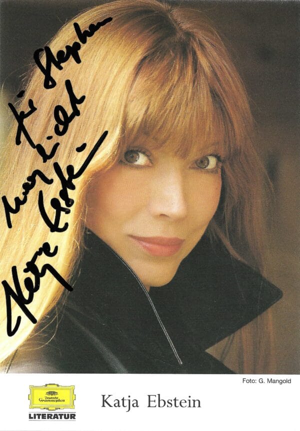 Katja Ebstein - German Singer - "OHMSS"