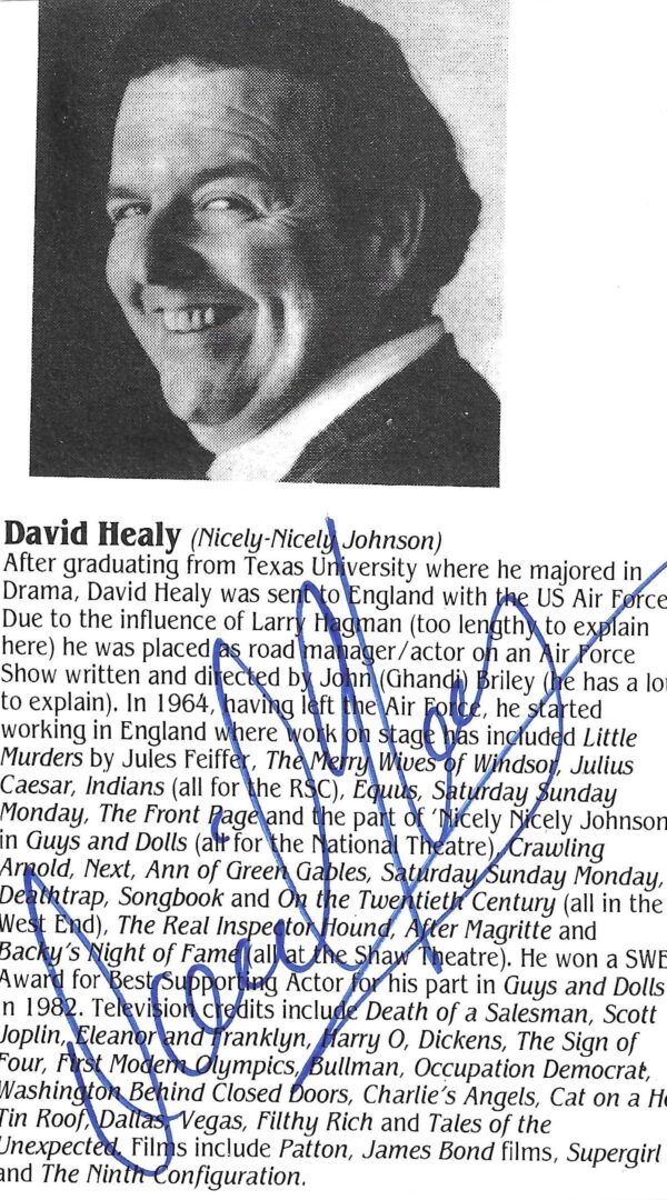 David Healy - "You Only Live Twice" & "Diamonds Are Forever"