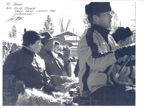 Ernst Voegeli - Sleigh Driver - "OHMSS"