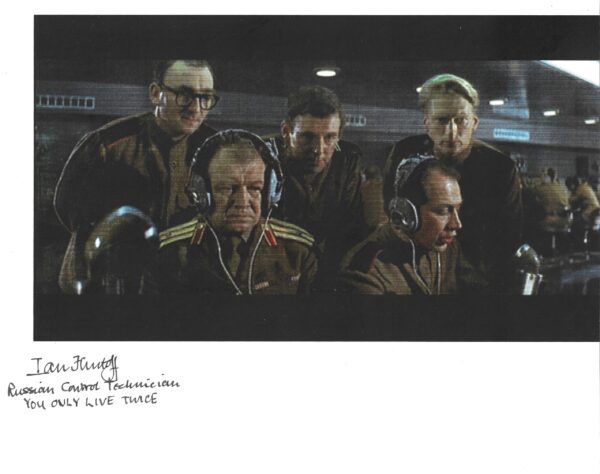 Ian Flintoff - Russian Technician - "You Only Live Twice"