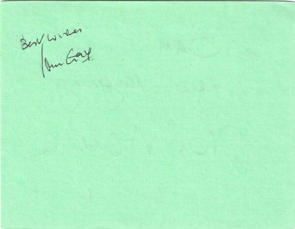 John Gay - Hammond - "OHMSS"