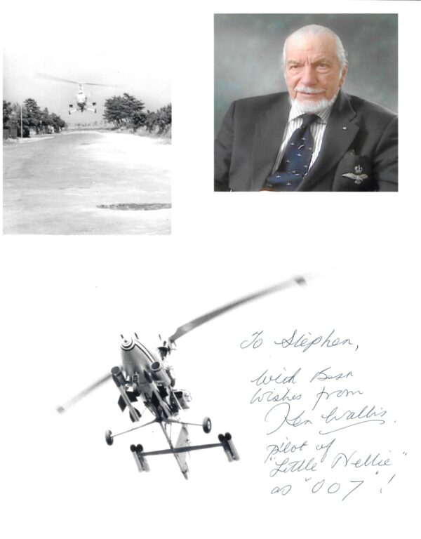 Ken Wallis - Pilot Double - "You Only Live Twice"
