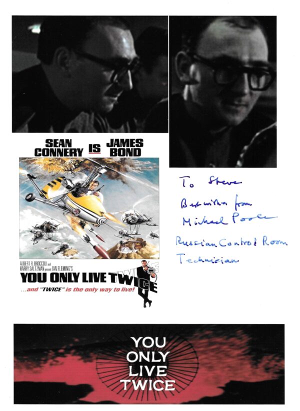 Michael Poole - Russian Technician - "You Only Live Twice"