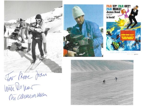 Willy Bogner Jr. - Ski Cameraman - "OHMSS" + Others