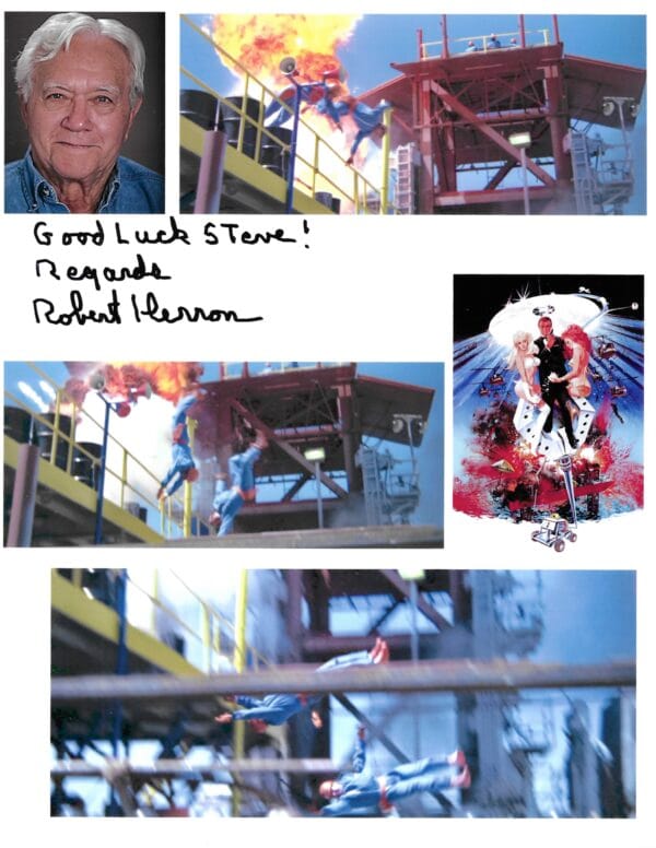 Bob Herron - Oil Rig Guard + Stunts - "Diamonds Are Forever"