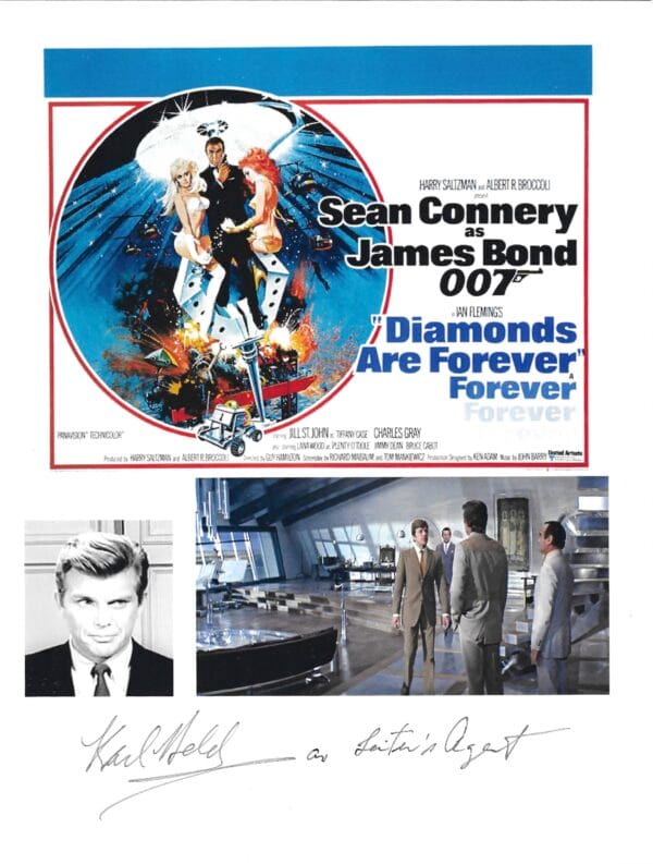 Karl Held - C.I.A. Agent - "Diamonds Are Forever"
