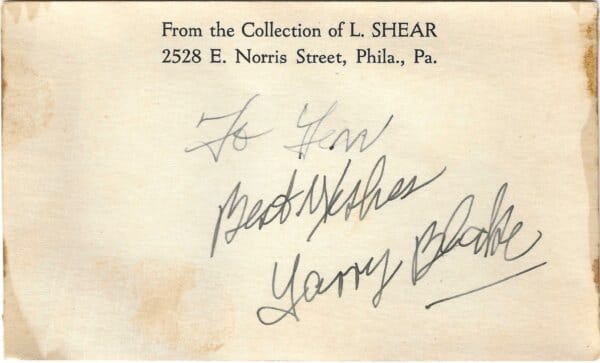 Larry J. Blake - Balloon Game Barker - "Diamonds Are Forever"