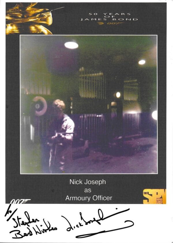 Nick Joseph - Armoury Officer - "TSWLM"