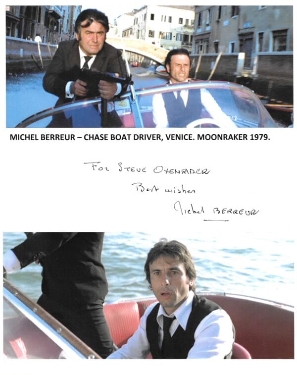 Michel Berreur - Venice Boat Henchman - "Moonraker" + "AVTAK"
