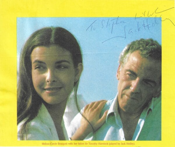 Jack Hedley - Sir Timothy Havelock - "FYEO"