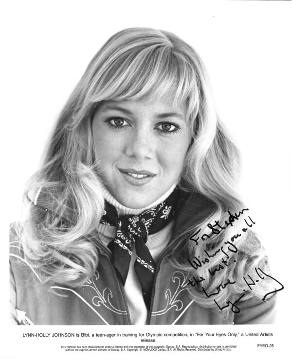 Lynn-Holly Johnson - Bibi Dahl - "FYEO"