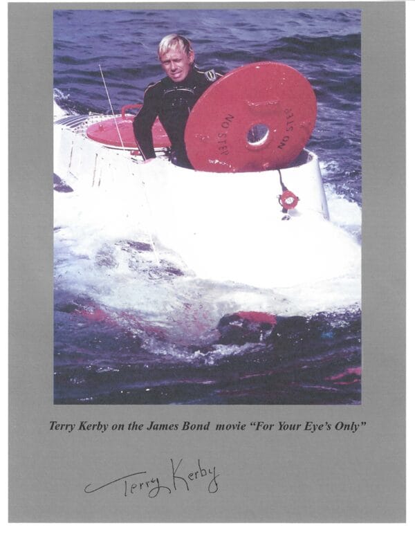 Terry Kerby - Underwater Team - "FYEO"