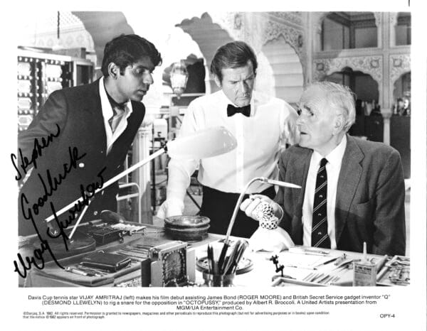 Vijay Amritraj - Vijay - "Octopussy"