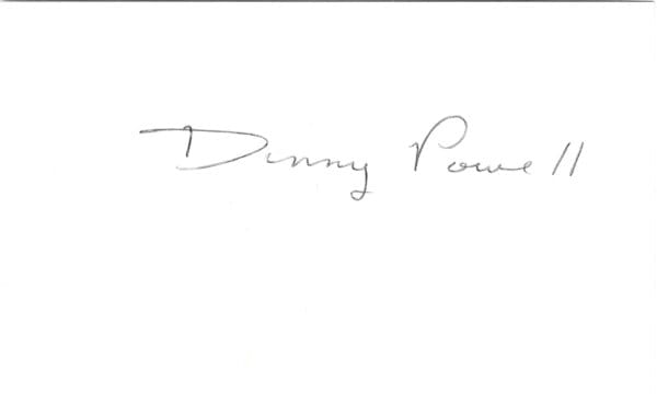 Dinny Powell - Stunts